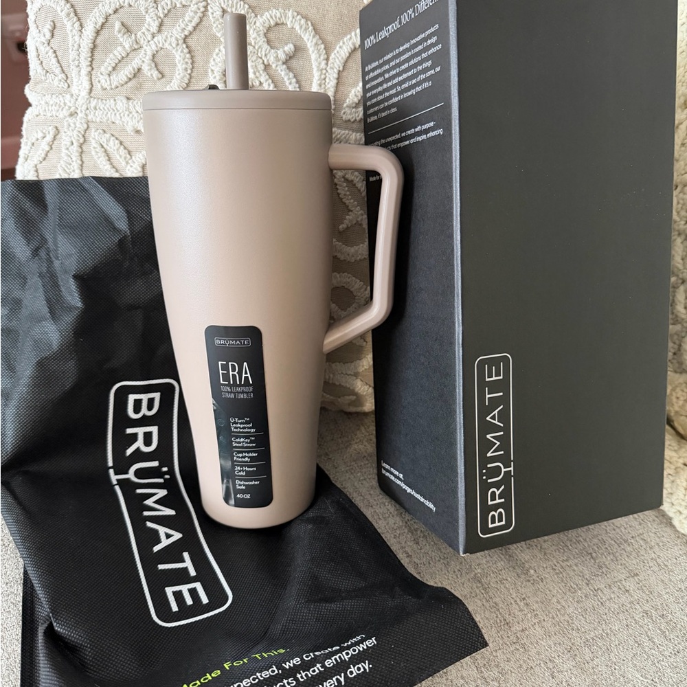 BrüMate Mocha Insulated Tumbler